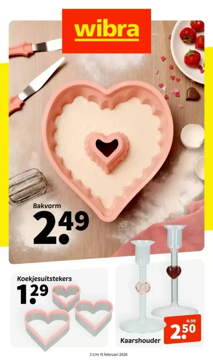 Wibra folder – pagina 1