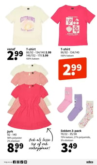 Jurk aanbieding bij Wibra – geldig van 02.03.2026 t/m 15.03.2026