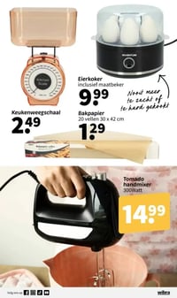 Tomado handmixer 300Watt aanbieding bij Wibra – geldig van 02.03.2026 t/m 15.03.2026