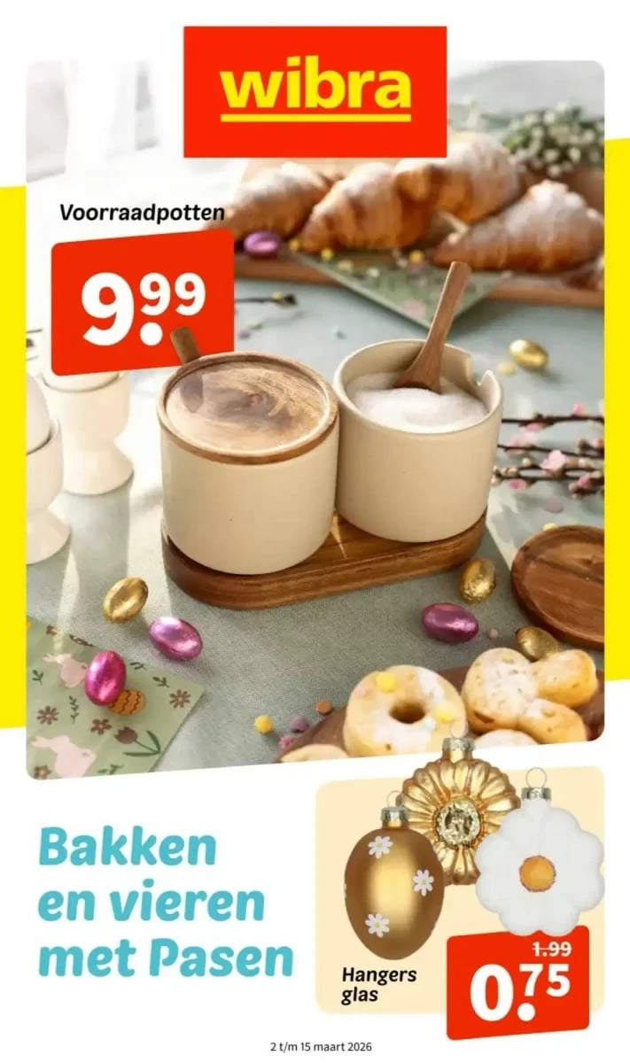 Wibra folder – pagina 1
