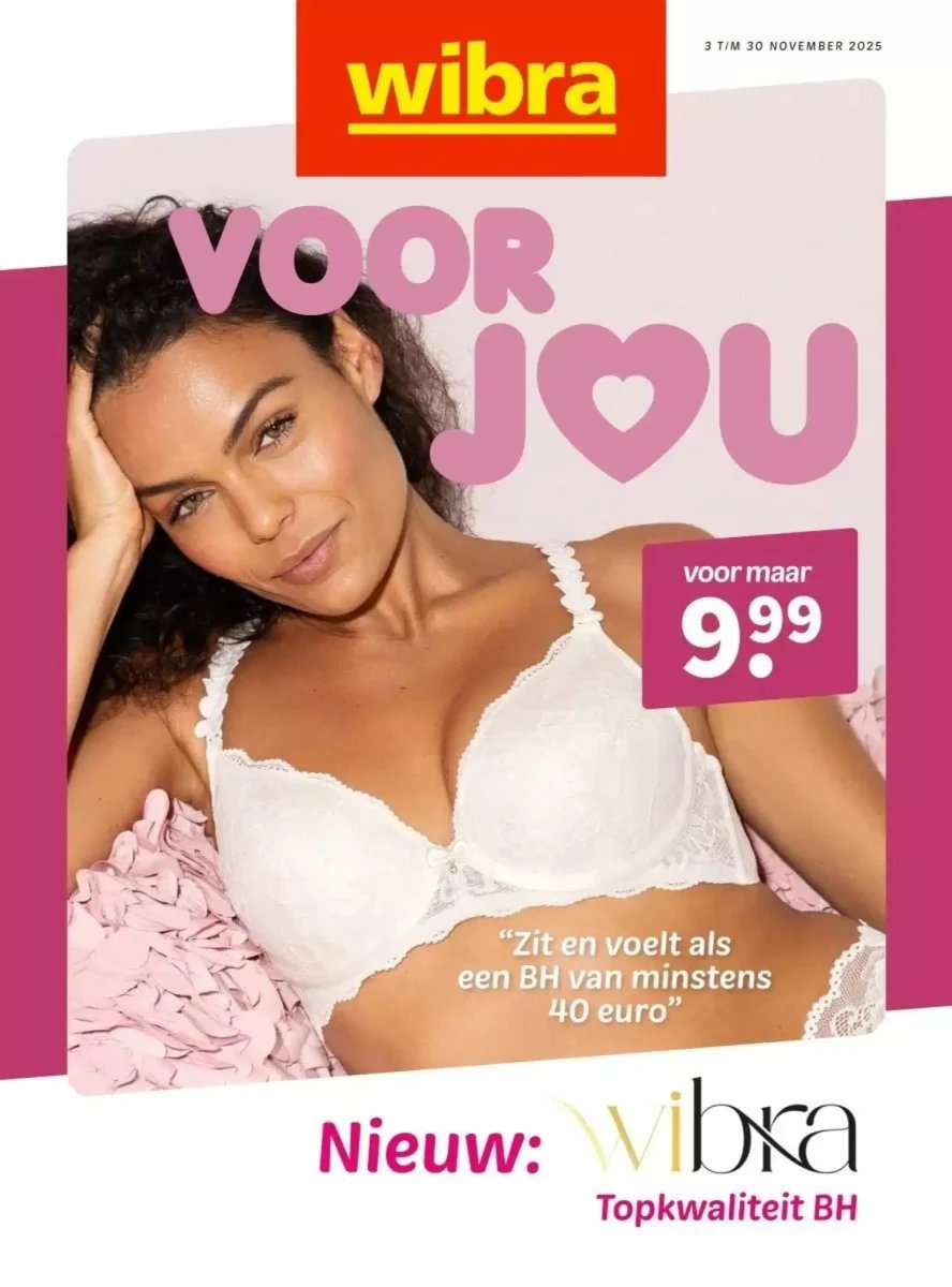 Wibra folder – pagina 1