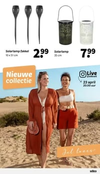 Solarlamp aanbieding bij Wibra – geldig van 13.04.2026 t/m 26.04.2026