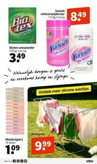Biotex waspoeder aanbieding bij Wibra – geldig van 16.03.2026 t/m 29.03.2026