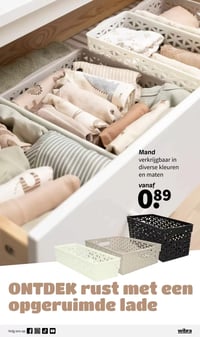 Mand aanbieding bij Wibra – geldig van 18.02.2026 t/m 01.03.2026