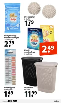 Droogballen aanbieding bij Wibra – geldig van 19.01.2026 t/m 01.02.2026
