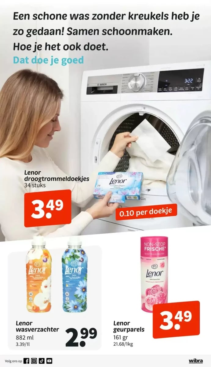 Wibra folder – pagina 2