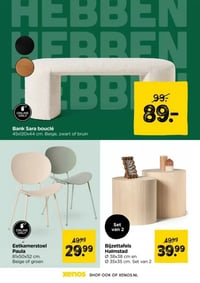 Bijzettafels Halmstad aanbieding bij Xenos – geldig van 09.02.2026 t/m 22.02.2026
