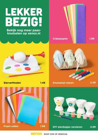 Knutselset eieren aanbieding bij Xenos – geldig van 22.02.2026 t/m 06.04.2026