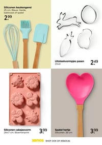 Siliconen cakejesvorm aanbieding bij Xenos – geldig van 22.02.2026 t/m 06.04.2026