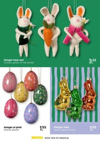 Hanger ei print aanbieding bij Xenos – geldig van 22.02.2026 t/m 06.04.2026