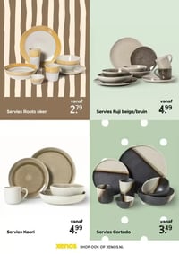 Servies Cortado aanbieding bij Xenos – geldig van 22.02.2026 t/m 06.04.2026