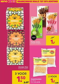 Doosjes thee aanbieding bij Xenos – geldig van 23.02.2026 t/m 08.03.2026