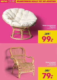 Rotan fauteuil Bandung aanbieding bij Xenos – geldig van 23.02.2026 t/m 08.03.2026