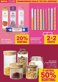 Geselecteerde dinerkaarsen aanbieding bij Xenos – geldig van 23.02.2026 t/m 08.03.2026