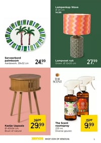 Serveerbord palmboom aanbieding bij Xenos – geldig van 26.01.2026 t/m 08.02.2026