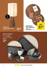 Servies Cortado aanbieding bij Xenos – geldig van 26.01.2026 t/m 08.02.2026