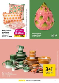 Opbergpot dragonfruit aanbieding bij Xenos – geldig van 26.01.2026 t/m 08.02.2026