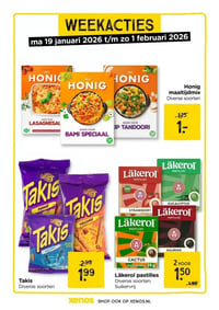 Takis aanbieding bij Xenos – geldig van 19.01.2026 t/m 01.02.2026