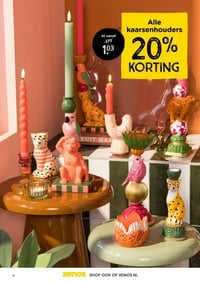 Alle kaarsenhouders 20% KORTING aanbieding bij Xenos – geldig van 26.01.2026 t/m 08.02.2026