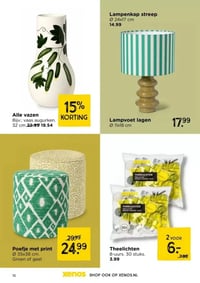 Alle vazen aanbieding bij Xenos – geldig van 26.01.2026 t/m 08.02.2026