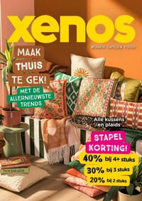 Alle kussens en plaids aanbieding bij Xenos – geldig van 26.01.2026 t/m 08.02.2026