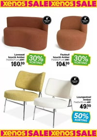 Loungestoel Amber aanbieding bij Xenox – geldig van 11.01.2026 t/m 25.01.2026
