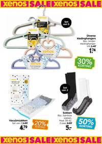 Vacuümzakken Set van 2 aanbieding bij Xenox – geldig van 11.01.2026 t/m 25.01.2026