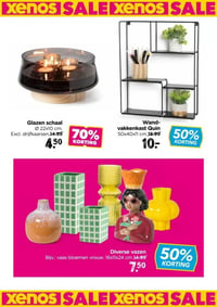 Diverse vazen aanbieding bij Xenox – geldig van 11.01.2026 t/m 25.01.2026
