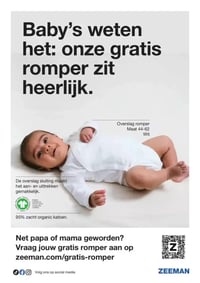 Overslag romper aanbieding bij Zeeman – geldig van 04.04.2026 t/m 10.04.2026