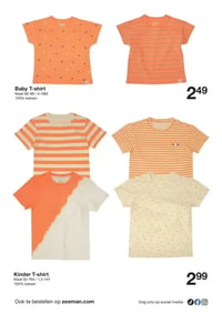 Kinder T-shirt aanbieding bij Zeeman – geldig van 04.04.2026 t/m 10.04.2026