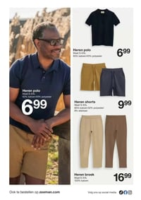 Heren broek aanbieding bij Zeeman – geldig van 04.04.2026 t/m 10.04.2026