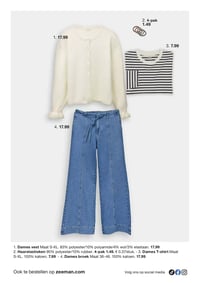 Dames T-shirt aanbieding bij Zeeman – geldig van 14.02.2026 t/m 20.02.2026