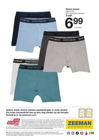 Heren boxer aanbieding bij Zeeman – geldig van 14.02.2026 t/m 20.02.2026