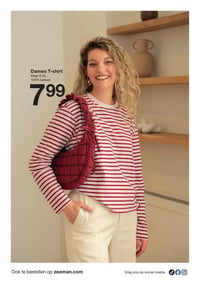 Dames T-shirt aanbieding bij Zeeman – geldig van 14.02.2026 t/m 20.02.2026
