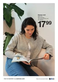 Dames vest aanbieding bij Zeeman – geldig van 14.02.2026 t/m 20.02.2026