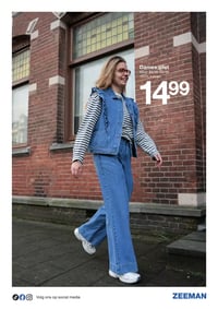 Dames gilet aanbieding bij Zeeman – geldig van 14.02.2026 t/m 20.02.2026