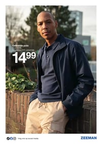 Gebreide polo aanbieding bij Zeeman – geldig van 14.02.2026 t/m 20.02.2026