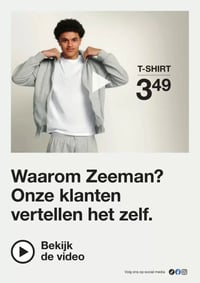 T-SHIRT aanbieding bij Zeeman – geldig van 14.03.2026 t/m 20.03.2026