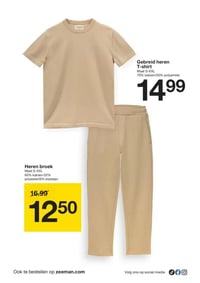 Heren broek aanbieding bij Zeeman – geldig van 14.03.2026 t/m 20.03.2026