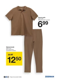 Heren broek aanbieding bij Zeeman – geldig van 14.03.2026 t/m 20.03.2026