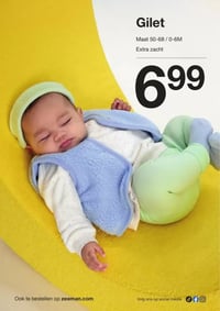 Gilet aanbieding bij Zeeman – geldig van 14.03.2026 t/m 20.03.2026