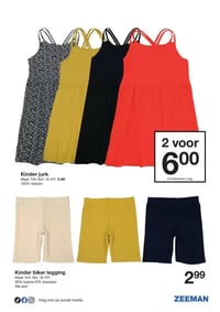 Kinder biker legging aanbieding bij Zeeman – geldig van 18.04.2026 t/m 01.05.2026