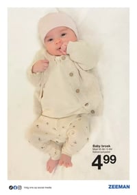 Baby broek aanbieding bij Zeeman – geldig van 21.02.2026 t/m 27.02.2026