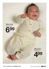 Baby romper aanbieding bij Zeeman – geldig van 21.02.2026 t/m 27.02.2026