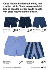 Zwemshorts aanbieding bij Zeeman – geldig van 21.03.2026 t/m 03.04.2026