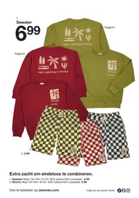 Shorts aanbieding bij Zeeman – geldig van 21.03.2026 t/m 03.04.2026