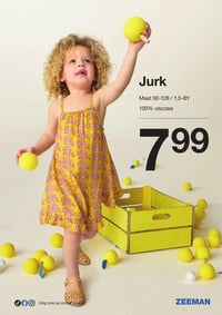 Jurk aanbieding bij Zeeman – geldig van 21.03.2026 t/m 03.04.2026