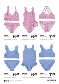 Bikini aanbieding bij Zeeman – geldig van 21.03.2026 t/m 03.04.2026