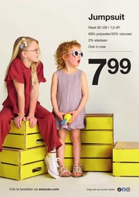 Jumpsuit aanbieding bij Zeeman – geldig van 21.03.2026 t/m 03.04.2026