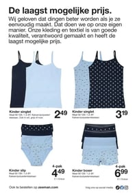 Kinder boxer aanbieding bij Zeeman – geldig van 27.12.2025 t/m 09.01.2026